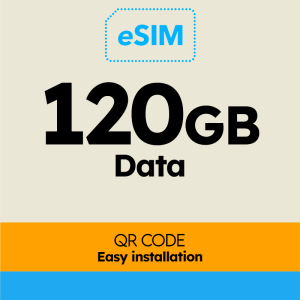 eSIM UK 120GB
