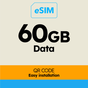 eSIM France 60GB