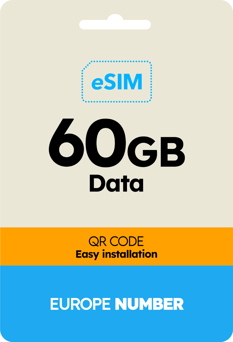 eSIM UK 60GB