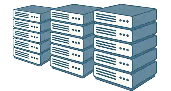 Illustration of eSIM data servers